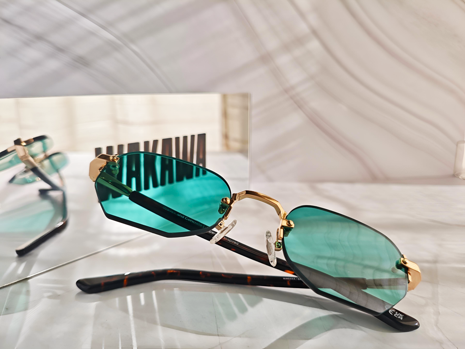 WAKAWA – SANJI GOLD TURQUOISE - Image 5