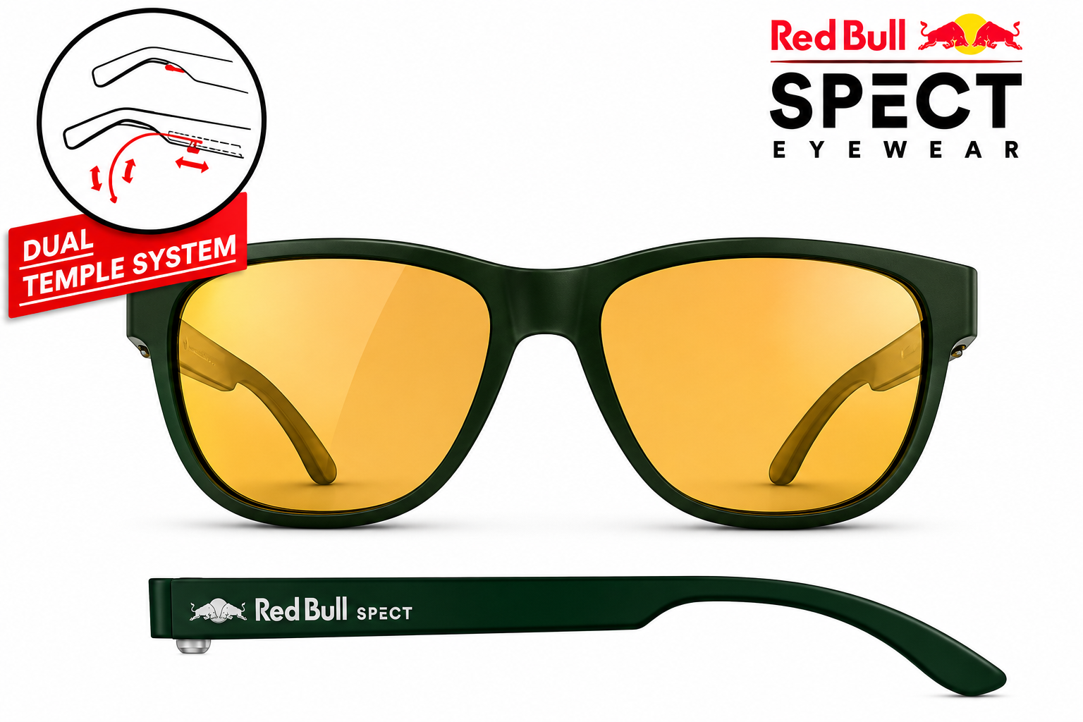 RED BULL SPECT – WING GOLD MIRROR - Image 5